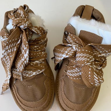 Brown Fur-Lined Winter Boots