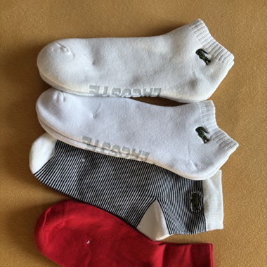 Lacoste cotton socks 