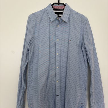 Chemise Tommy Hilfiger bleue