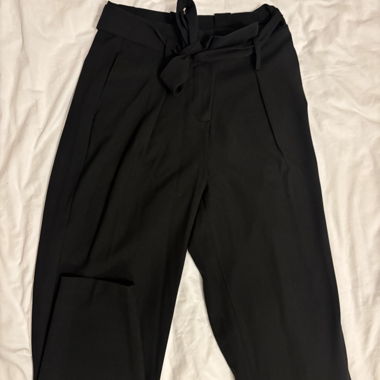 ONLY Stoffhose mit Bindegürtel