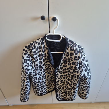 Leopard-print jacket