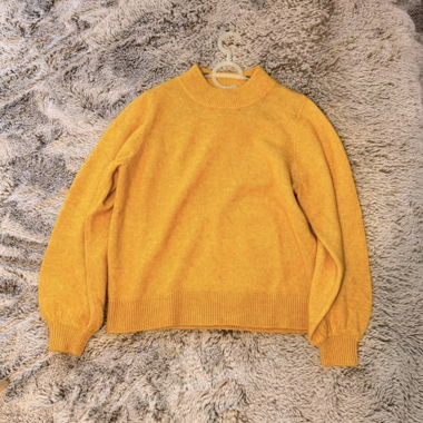 Yellow Knit Sweater
