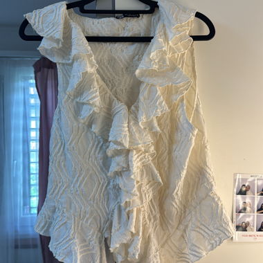 Haut fluide Zara blanc
