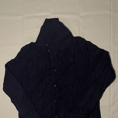 blaue ralph lauren strickjacke