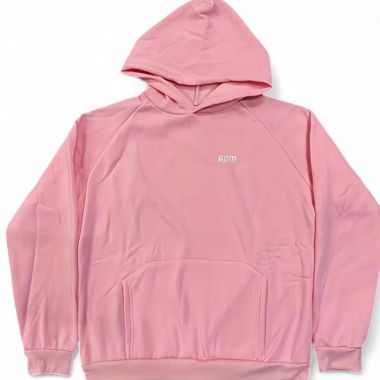 6PM Pink Baggy Hoodie Y2k