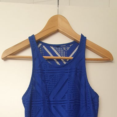 Kleid königsblau 