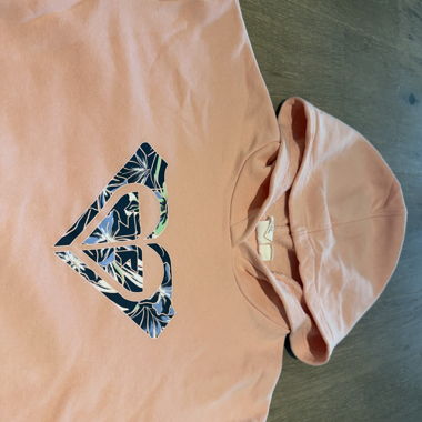 Hoodie-Sweatshirt in Hellrosa