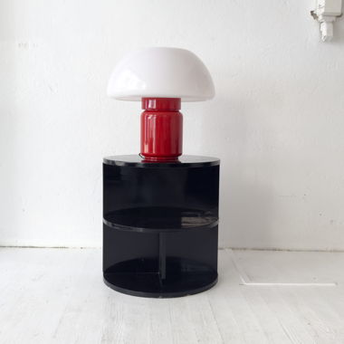Grosse Martinelli Luce Pilz Lampe aus 1980 OVP!
