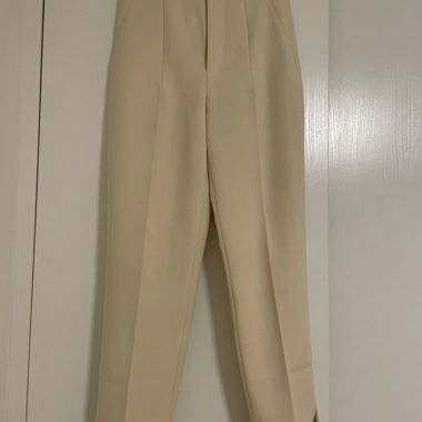 Zara Cream Trousers, Size XS/34