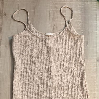 Beige Pleated Long Dress