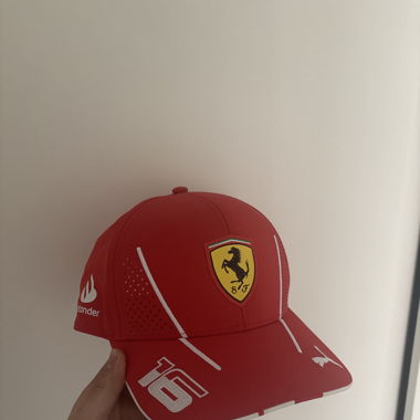 Ferrari leclerc cap