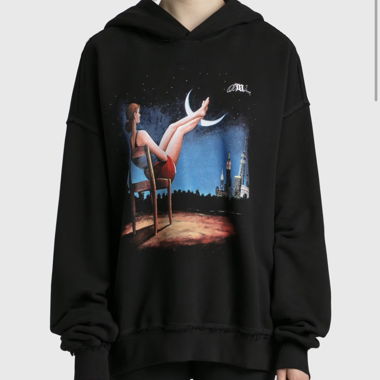 MISBHV Hoodie con stampa frontale