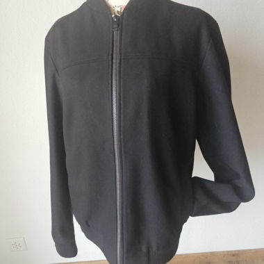 Veste demi-saison homme noire 