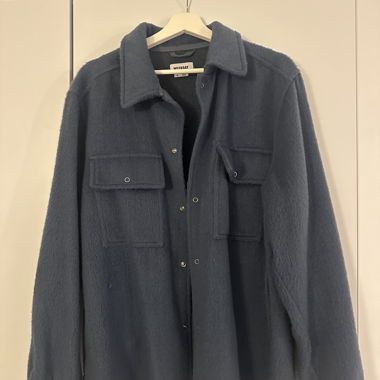 Overshirt blu