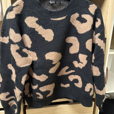 Maglione in maglia leopardato SHEIN