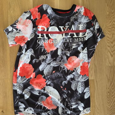 Floral T-shirt Royal Gangsta