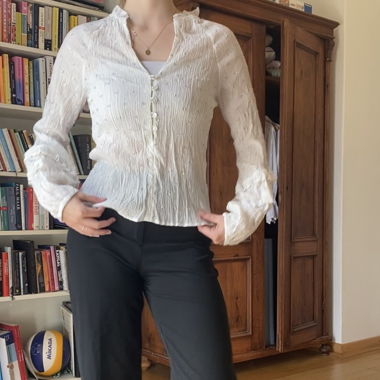 white blouse