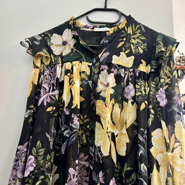 Blumen Bluse