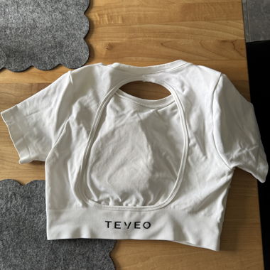 Chemisier court dos nu TEVEO