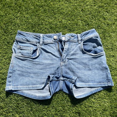 Shorts en jean bleus