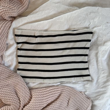 Bershka - Tube Top striped