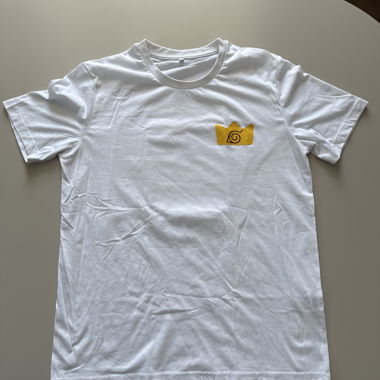 T-shirt blanc Naruto x burger king