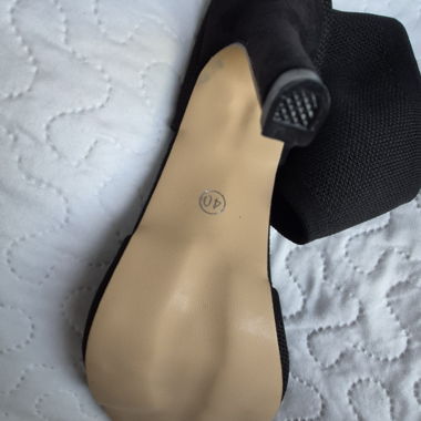 Black Heeled Sandals