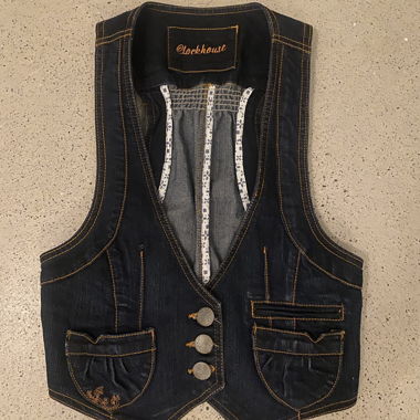 jeans vest
