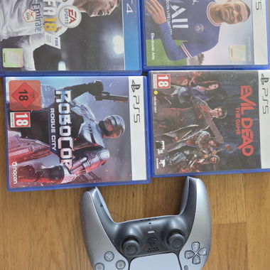 Giochi PS5 e controller