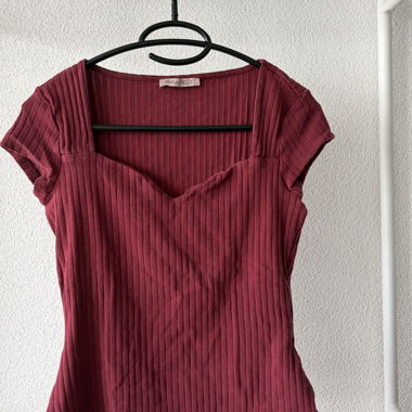 Bordeaux Ripp-Top