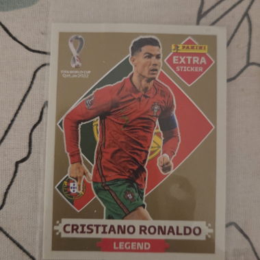 Panini Cristiano Ronaldo Sticker