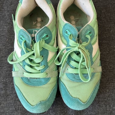 Sneaker gruen/tuerkis