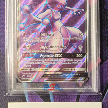 Pokémon : PSA 9 Méwtwo GX