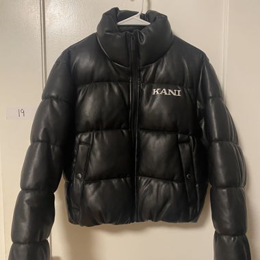 Kani schwarze Winterjacke