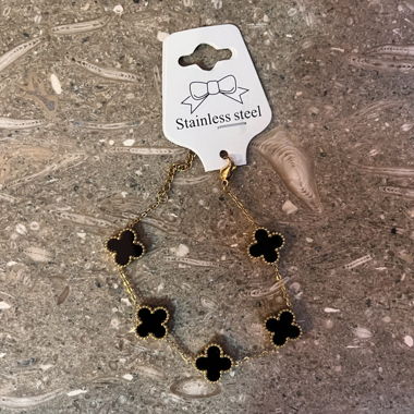 Black Clover Bracelet Van Cleef Inspired