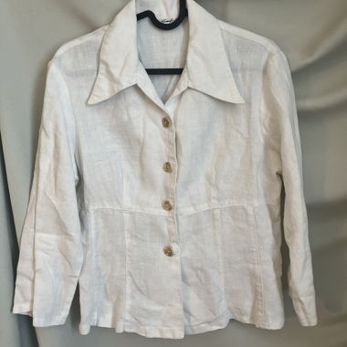 White Linen Shirt 