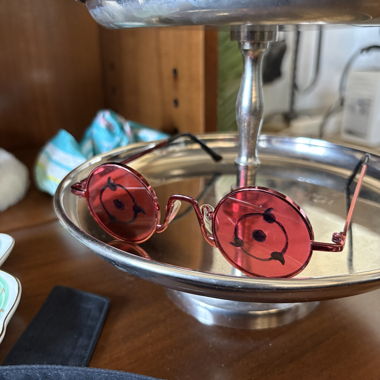 Naruto-inspired Sharingan sunglasses