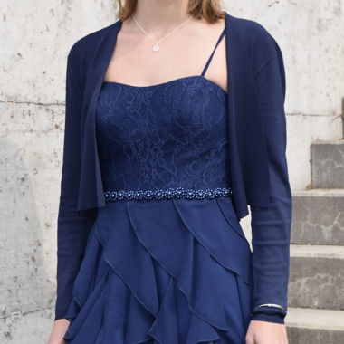 Blaues Kleid, Gr. 38/40