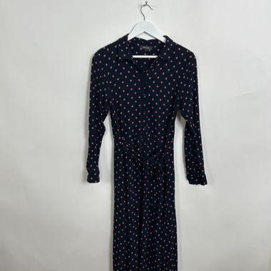 Robe-chemise à pois