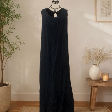 Dark blue long dress Nuna Lie