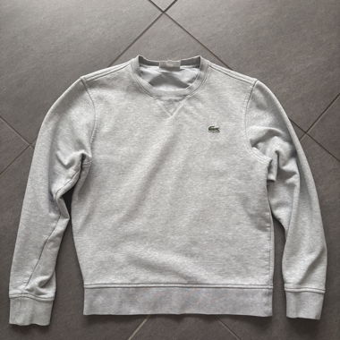 Felpa Lacoste Sport grigia girocollo XS