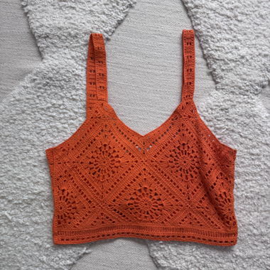 MNG Crochet Crop Top