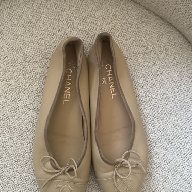 Ballerine Chanel beige