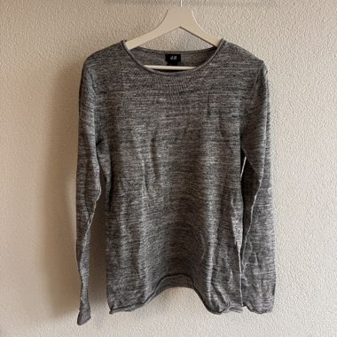 Pullover grau
