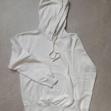 Nike white hoodie XS