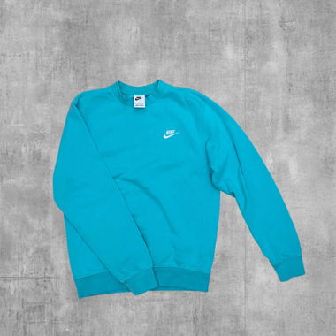 Nike Sweatshirt in Türkisgrün/XS