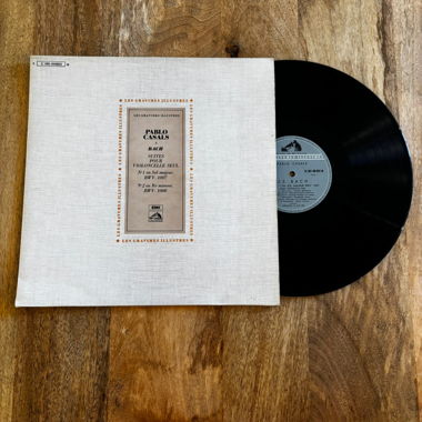Pablo Casals Bach LP Vinyl