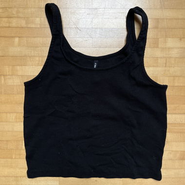 Croptop black Gr.S