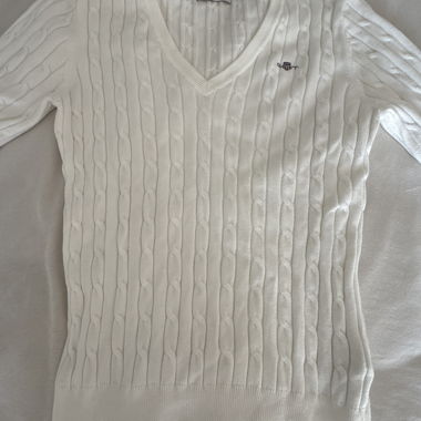 Maglione in maglia bianco GANT