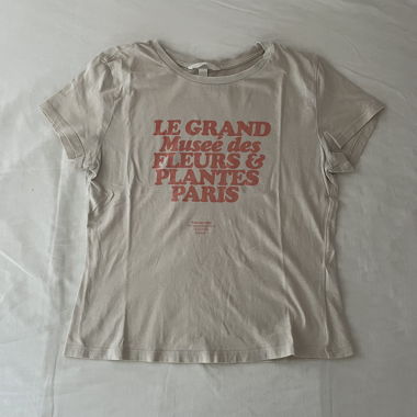t-shirt fleurs & plantes